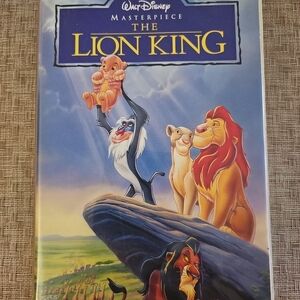 Walt Disney Masterpiece The Lion King VHS